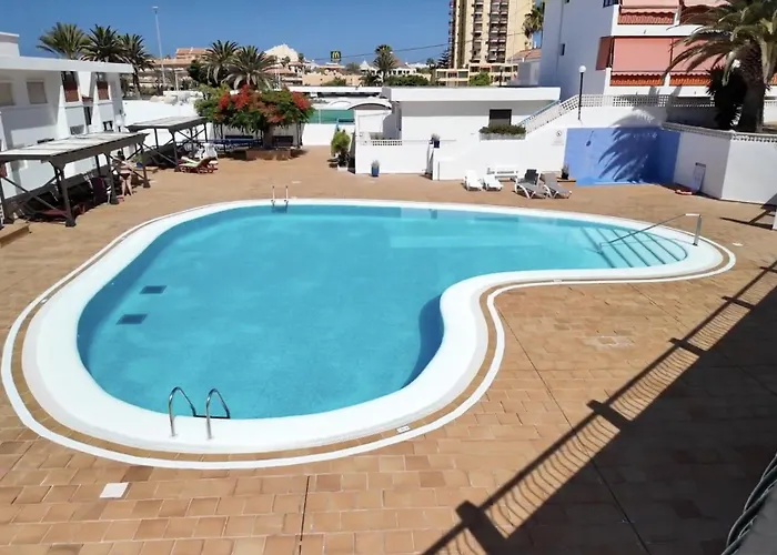 Vera Mar 8a - Primera Linea Con Piscina Y Parking Arona (Tenerife)