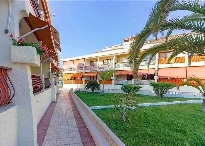 Vera Mar 8a - Primera Linea Con Piscina Y Parking Apartament Arona (Tenerife)