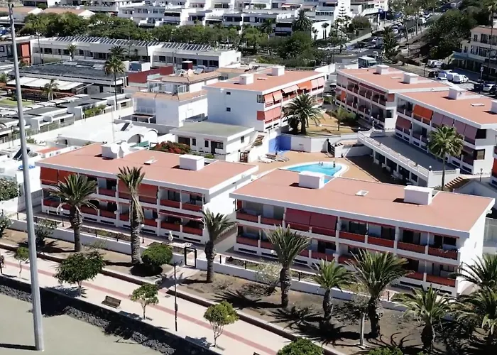Vera Mar 8a - Primera Linea Con Piscina Y Parking * Arona (Tenerife)